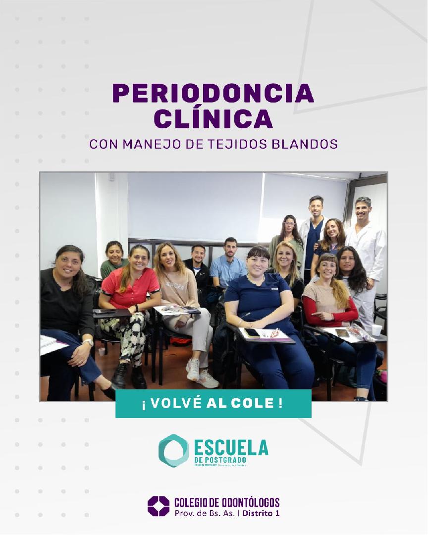 PERIODONCIA CLÍNICA CON MANEJO DE TEJIDOS BLANDOS