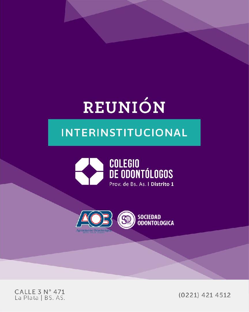 REUNIÓN INTERINSTITUCIONAL 