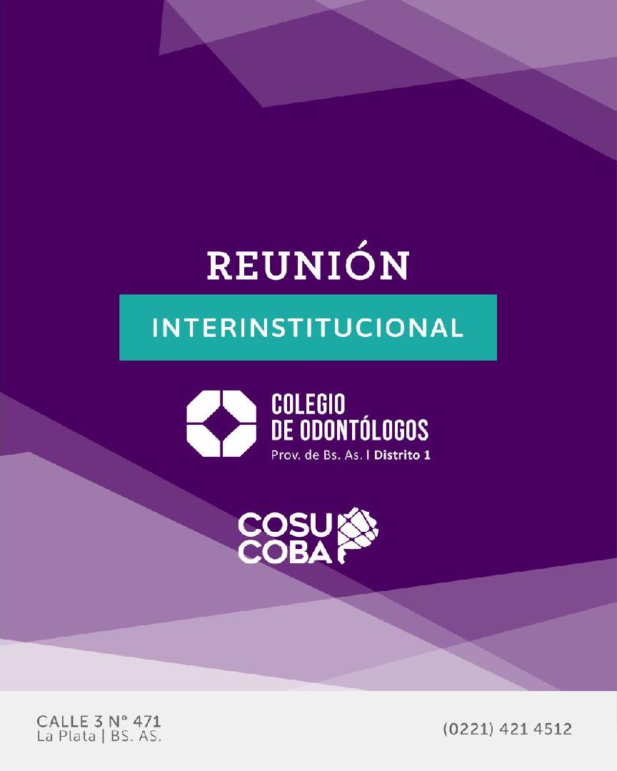 REUNIÓN INTERINSTITUCIONAL 