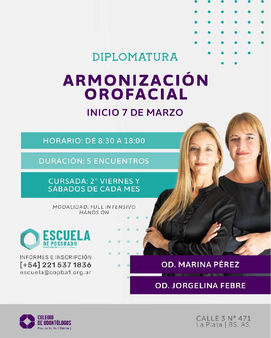 DIPLOMATURA EN ARMONIZACIÓN OROFACIAL