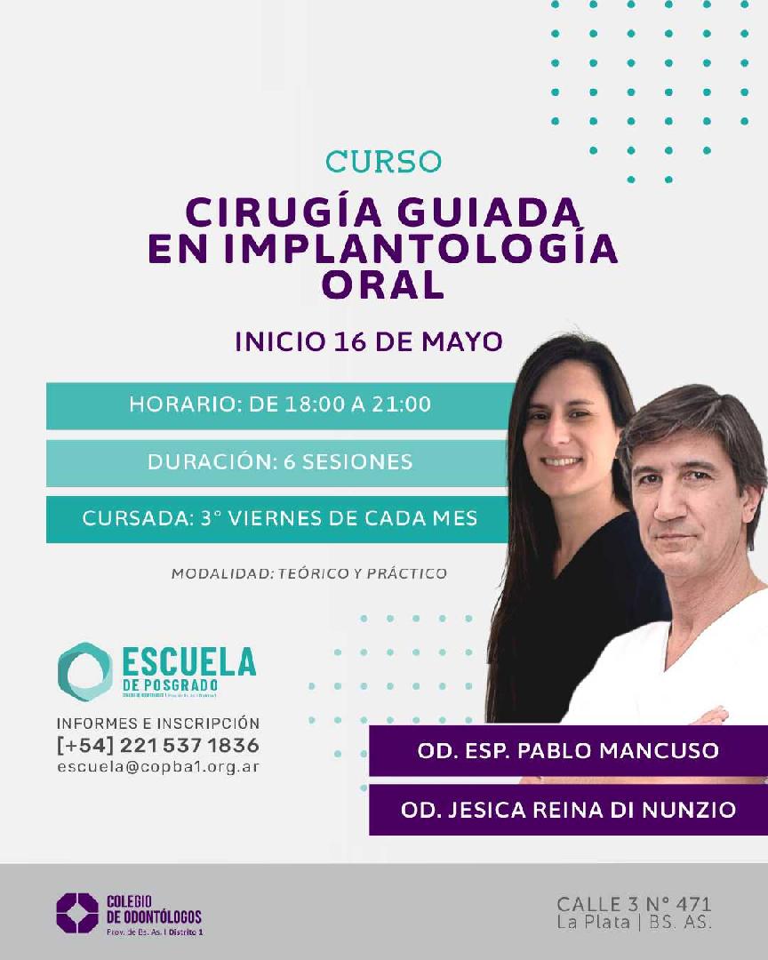 CIRUGÍA GUIADA EN IMPLANTOLOGÍA ORAL