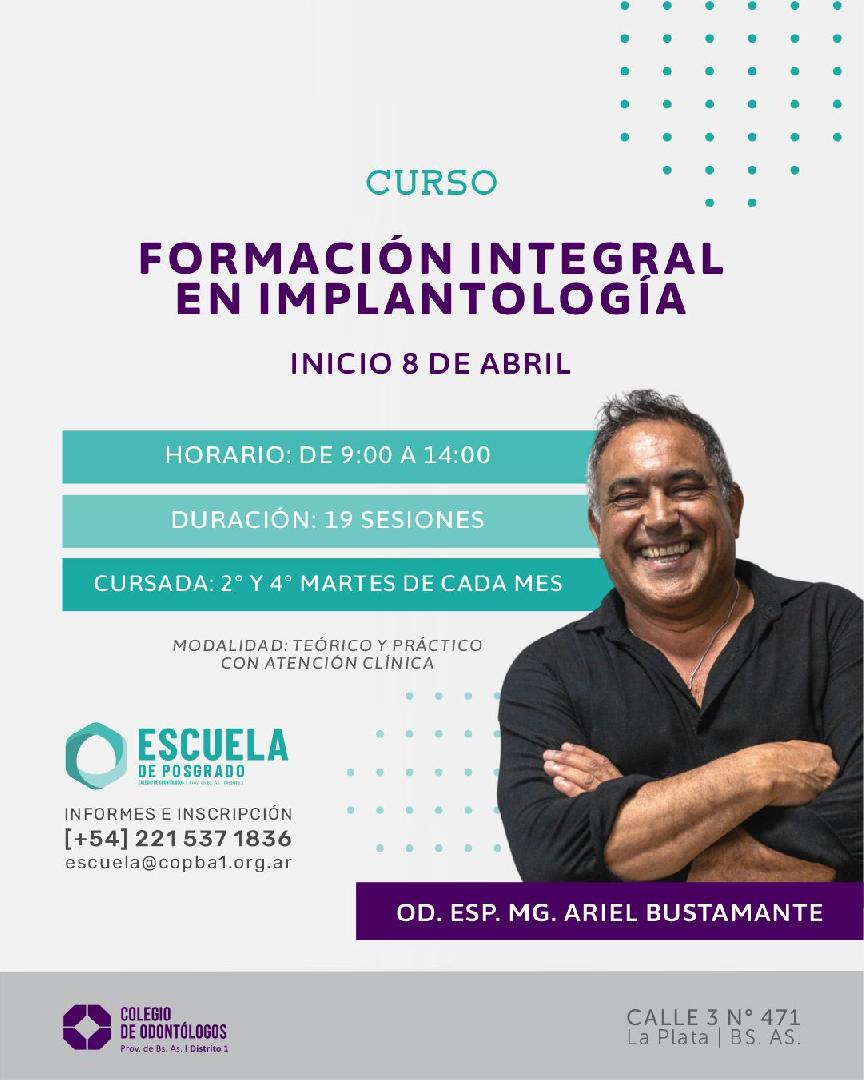 FORMACIÓN INTEGRAL EN IMPLANTOLOGÍA